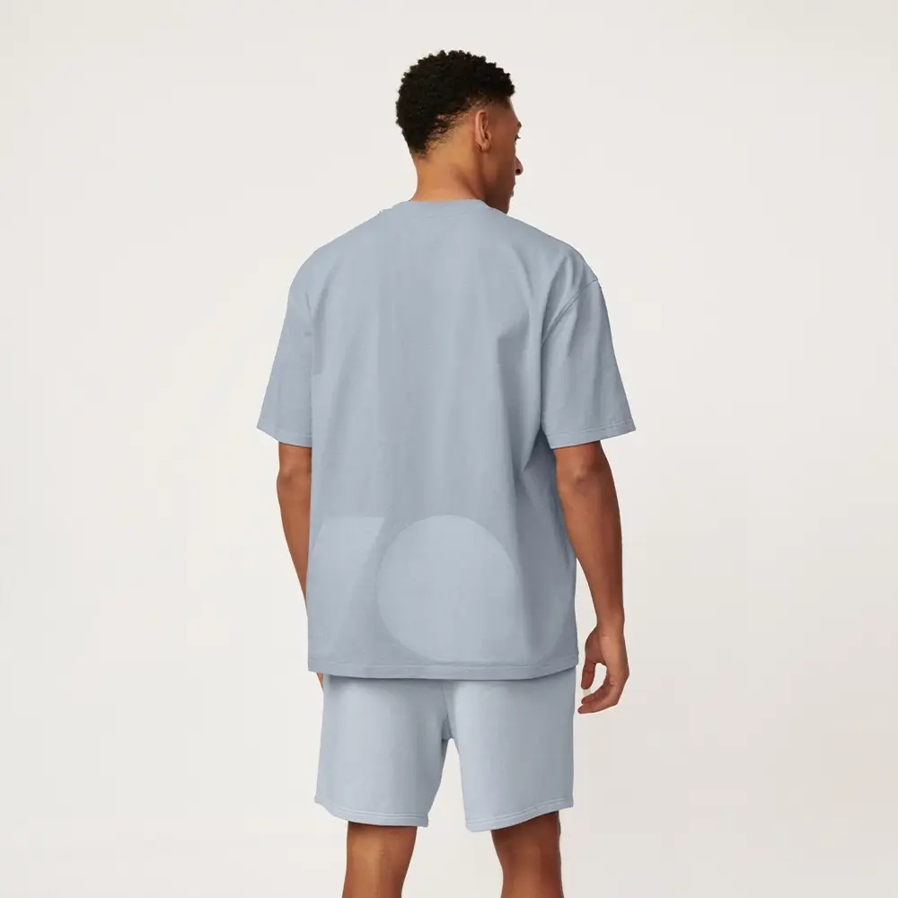 KUBOTA T-SHIRT BAWEŁNIANY STATEMENT NIEBIESKI