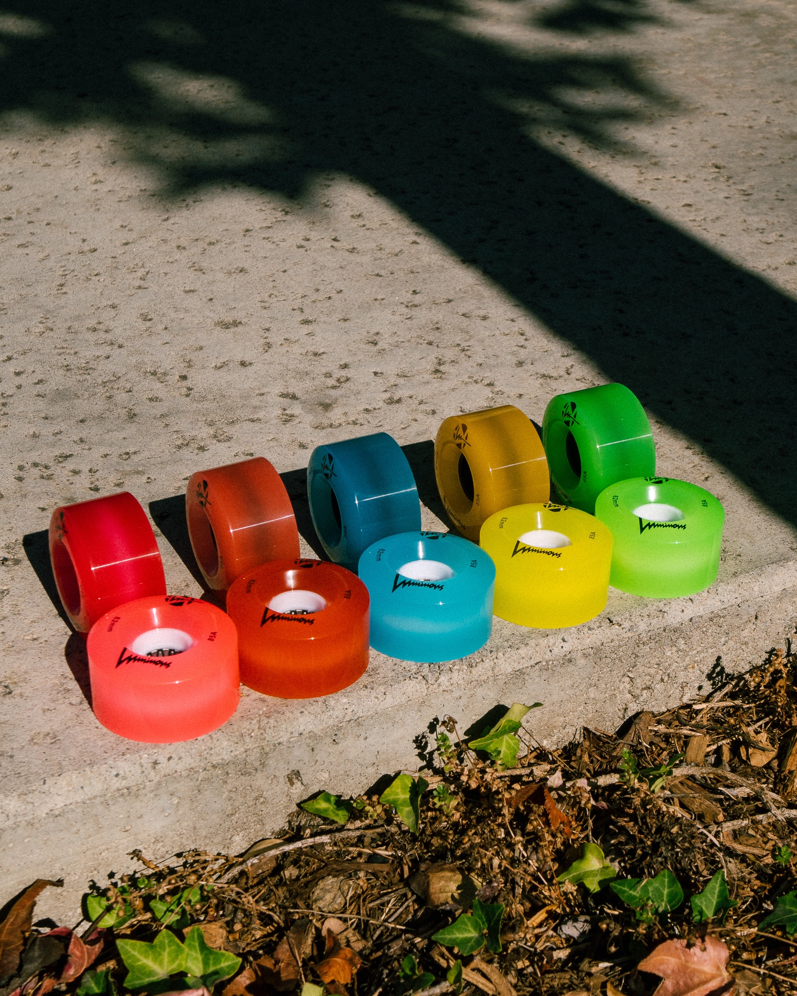 KOŁA LUMINOUS QUAD ŚWIECĄCE DO WROTEK PINK 62 MM / 85A X1