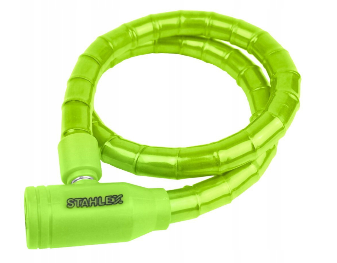 ZAPIĘCIE ZABEZPIECZENIE ROWEROWE ZAMKNIĘCIE DO ROWERU BLOKADA NA ROWER ŁAŃCUCH NA KLUCZ