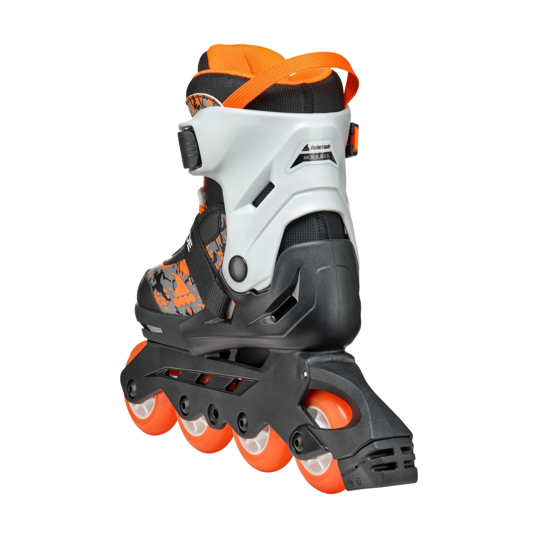 ROLKI ROLLERBLADE MICROBLADE SL BLACK / ORANGE - ROLKI JUNIORSKIE REGULOWANE
