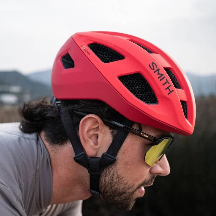 KASK SMITH TRIAD MIPS MATTE PETROL CRIMSON