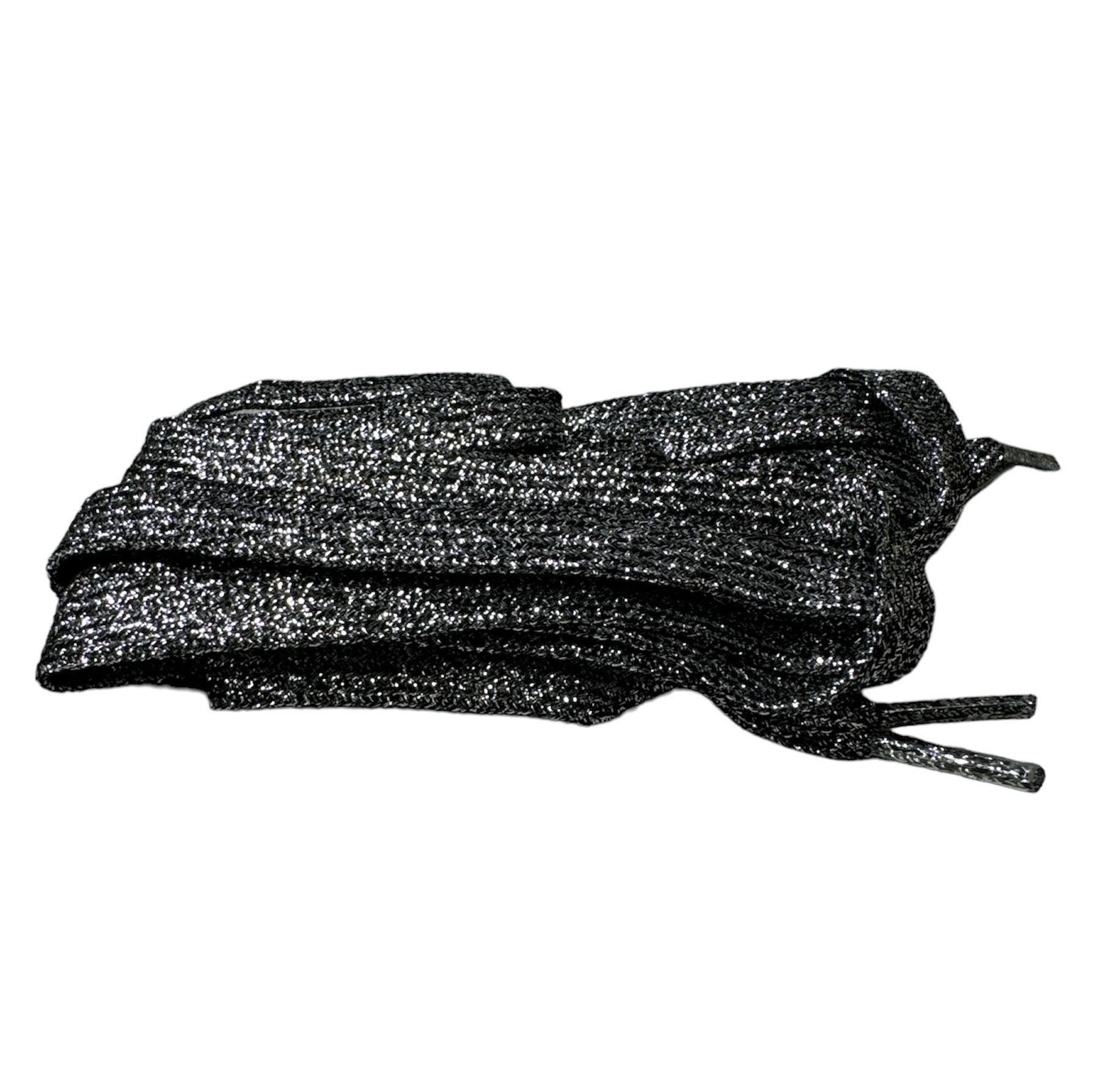 SZNURÓWKI FLAT LACES 160 CM DARK SILVER