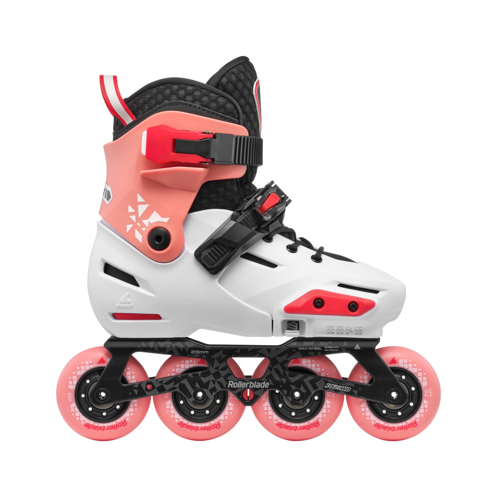 ROLKI ROLLERBLADE APEX PLATINUM / CORAL - ROLKI JUNIORSKIE REGULOWANE