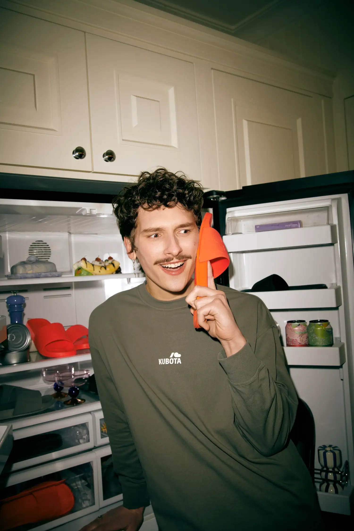 KLAPKI KUBOTA BASIC PLAIN 2.0 POMARAŃCZOWE