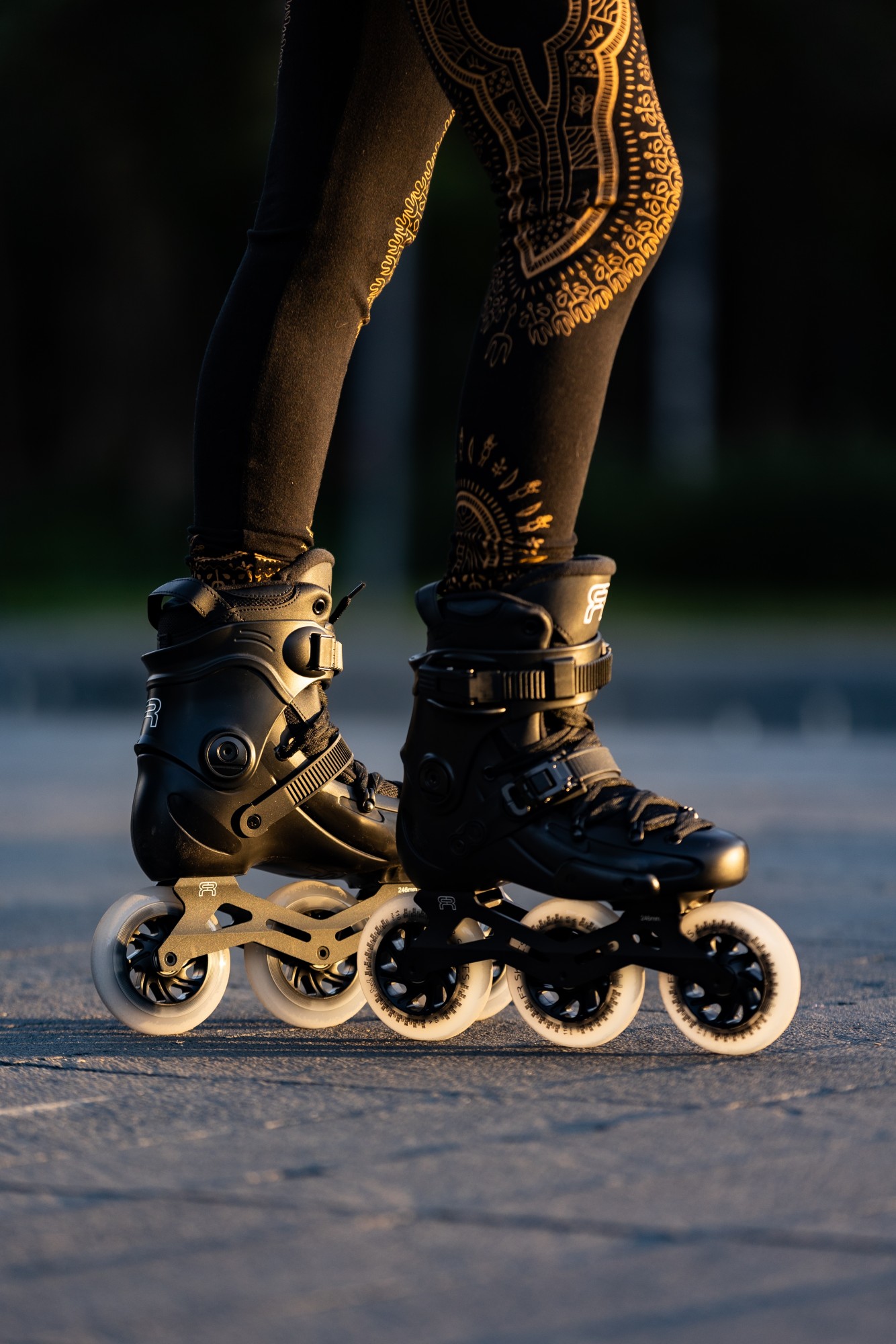 ROLKI FR SKATES FR2 BLACK BOOT ONLY