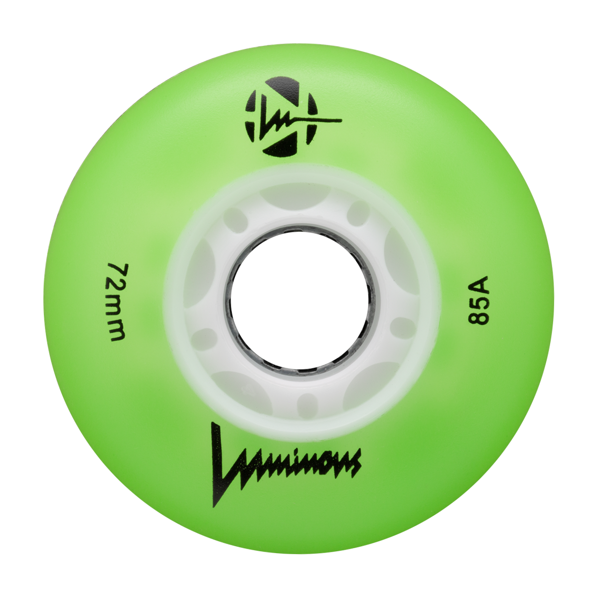 KOŁA LUMINOUS GREEN 72MM / 85A X1