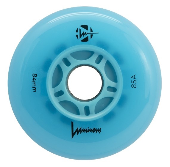 KOŁA LUMINOUS BLUE OCEAN GLOW 84MM / 85A X1