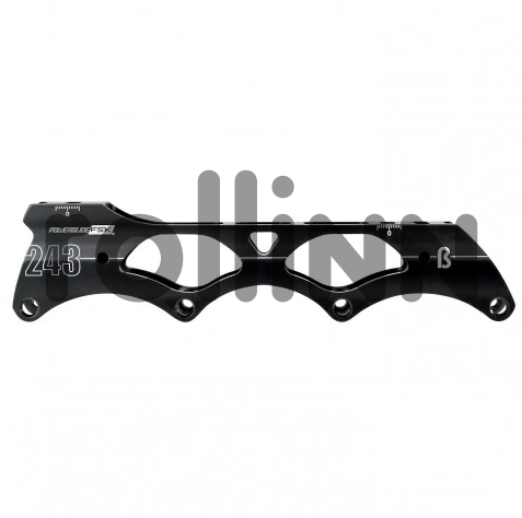 PŁOZY POWERSLIDE BETA FRAME 243MM FLAT BLACK - ZE ŚRUBAMI