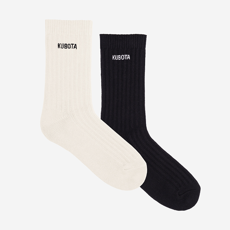 SKARPETY KUBOTA W PRĄZKI CZARNY 2-PAK