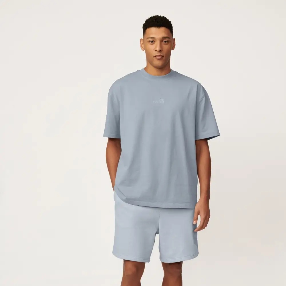 KUBOTA T-SHIRT BAWEŁNIANY STATEMENT NIEBIESKI