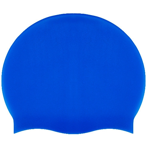 CZEPEK PŁYWACKI SILIKONOWY MONOCAP AQUA SPORT DARK BLUE