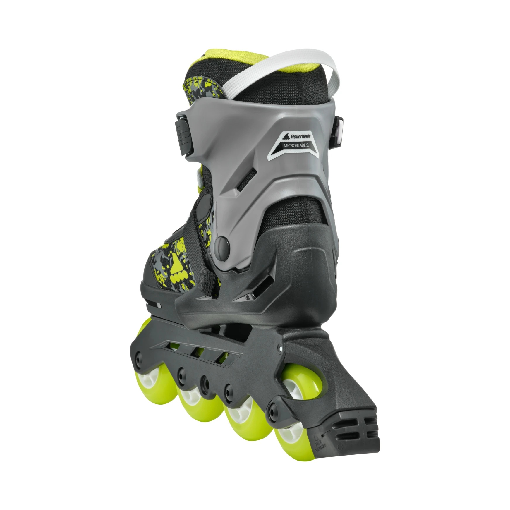 ROLKI ROLLERBLADE MICROBLADE SL BLACK / LIME - ROLKI JUNIORSKIE REGULOWANE