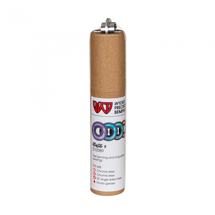 ŁOŻYSKA POWERSLIDE WICKED PASTEL 9 ABEC 9 FREESPIN BEARINGS ZESTAW TUBE X16