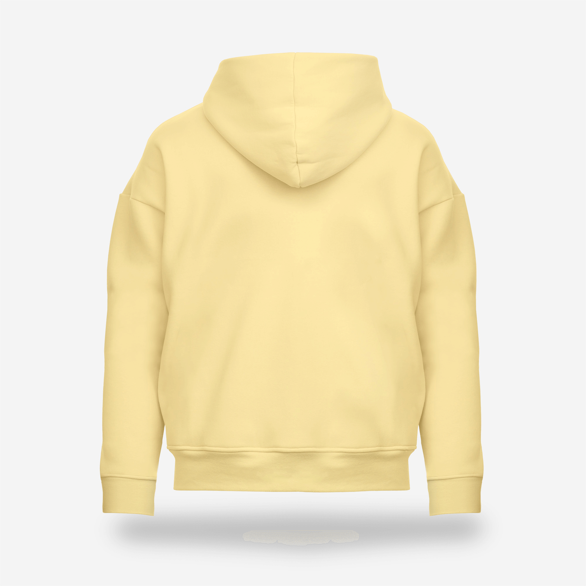 KUBOTA BLUZA BASIC UNISEX Z KAPTUREM ŻÓŁTA