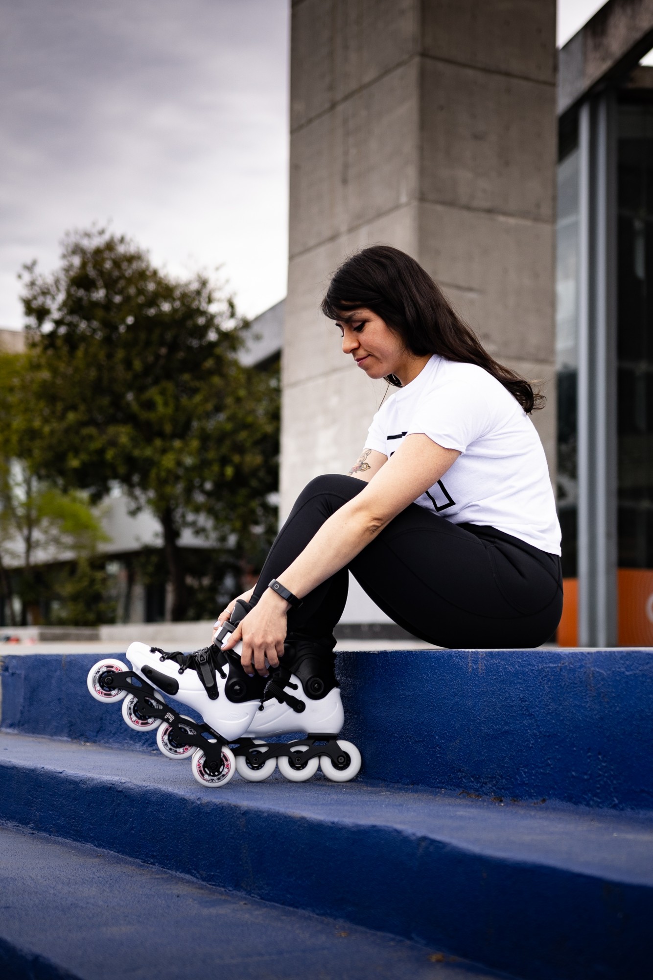 ROLKI FR SKATES FR3 80 WHITE