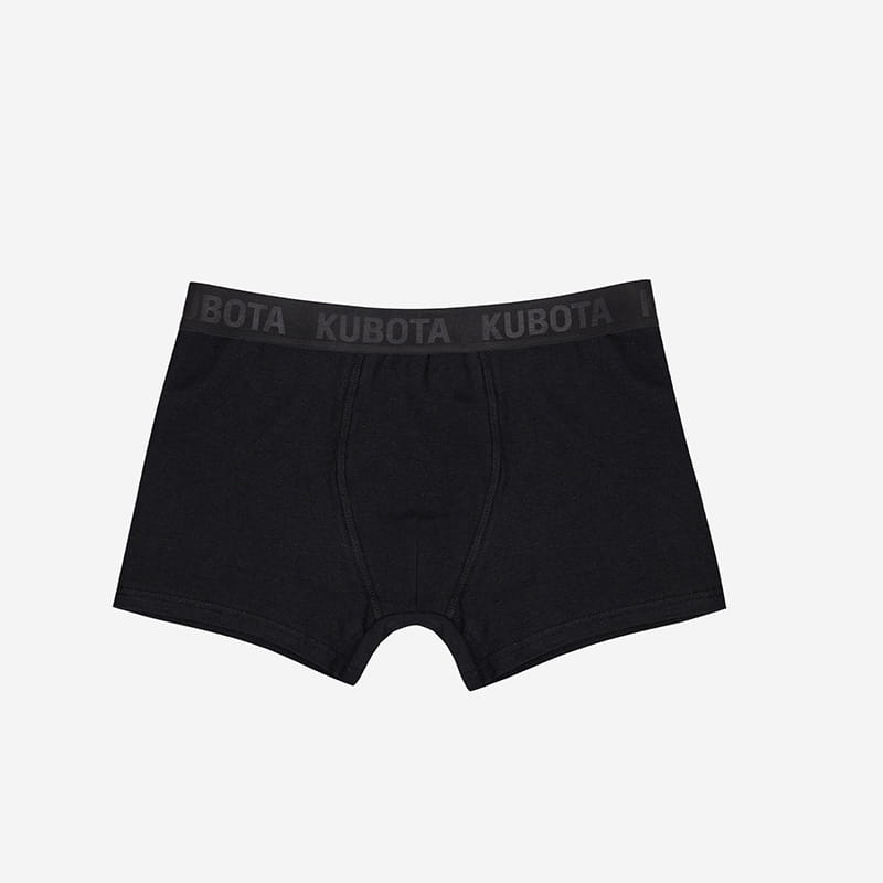 KUBOTA BOKSERKI MĘSKIE 2-PAK CZARNO-BŁĘKITNE