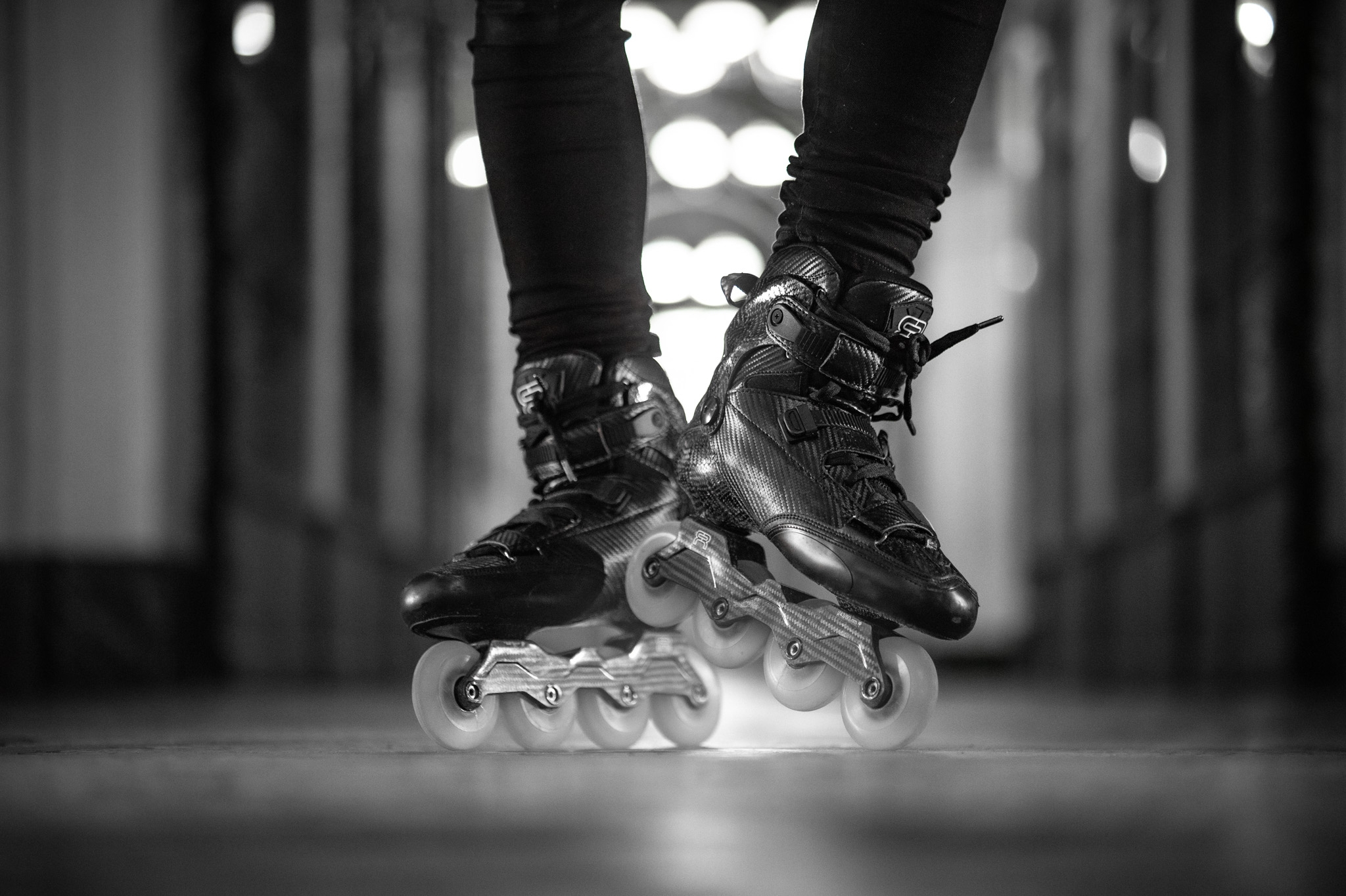 ROLKI FR SKATES SL SEVEN GREY/BLUE 230 LUMINOUS