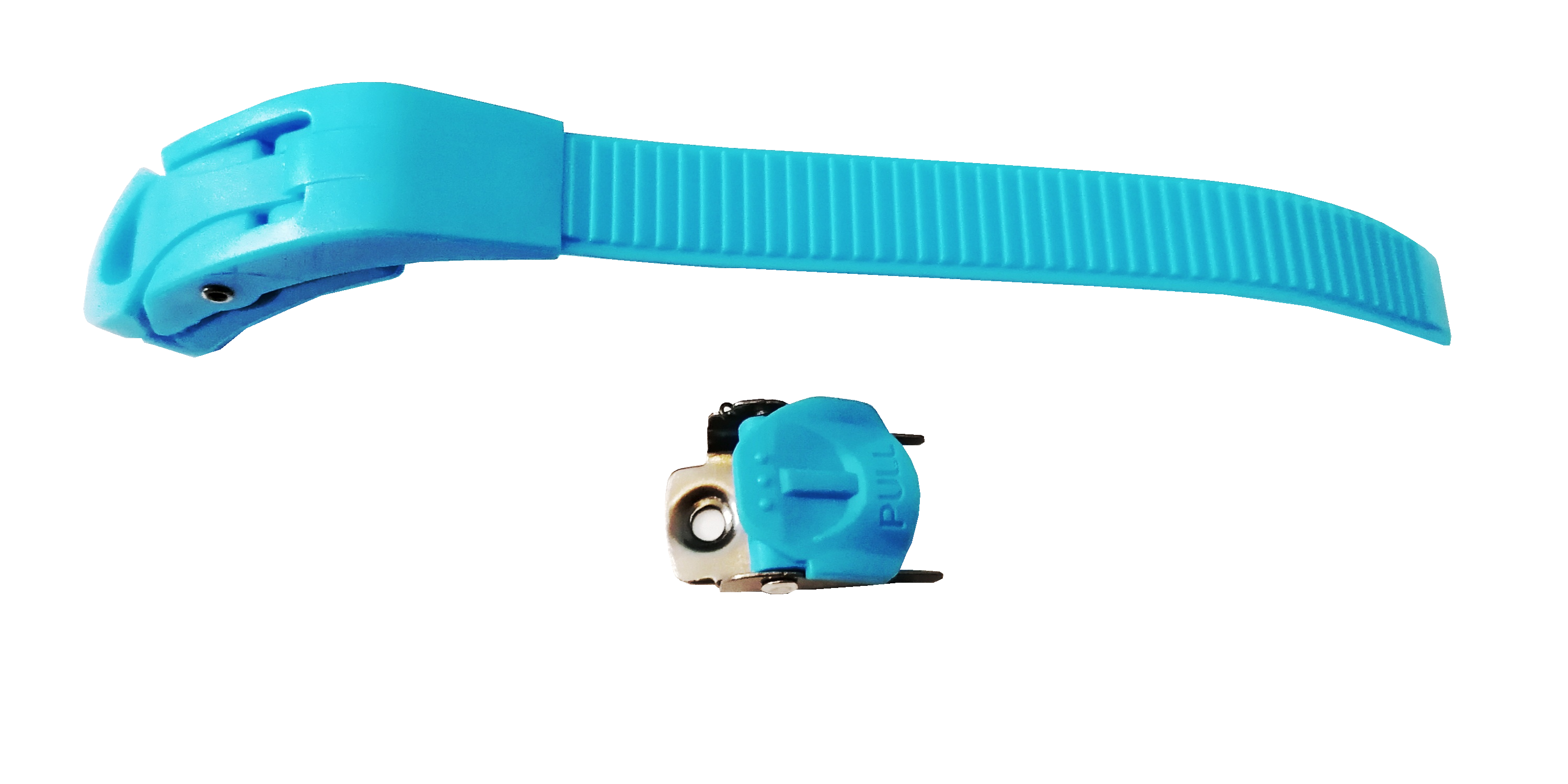 KLAMRA / KLAMRY FR SKATES EZX TOP BUCKLE BLUE x1