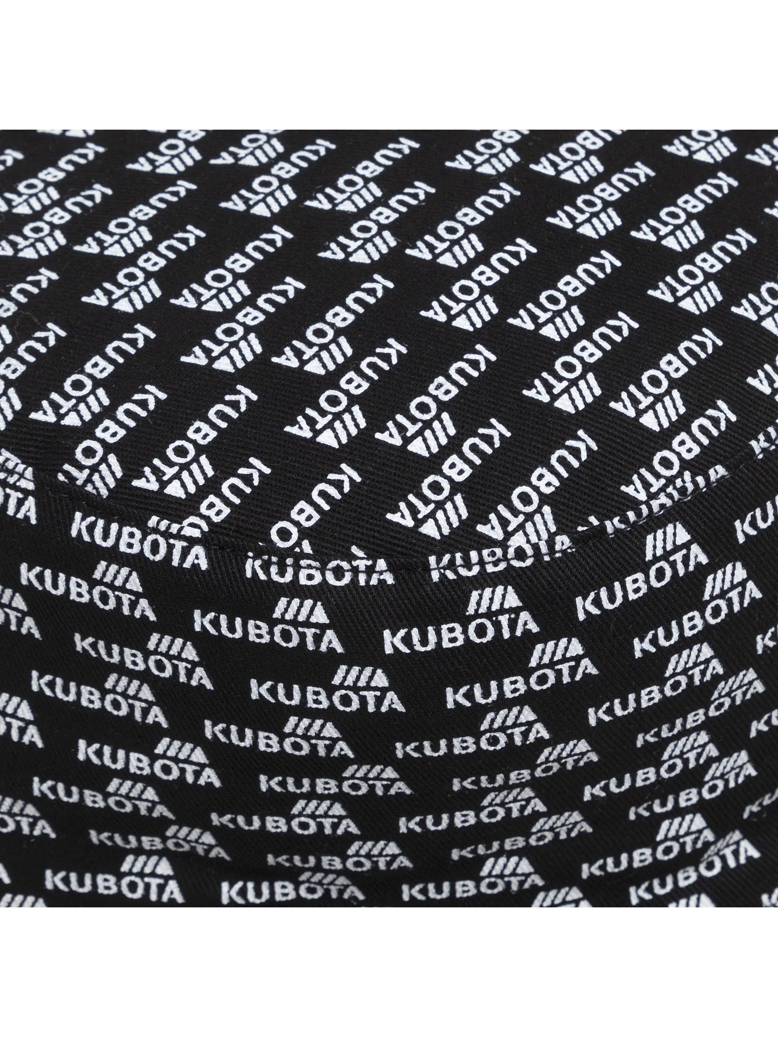 KAPELUSZ BUCKET HAT KUBOTA EASY CZARNY BIAŁY
