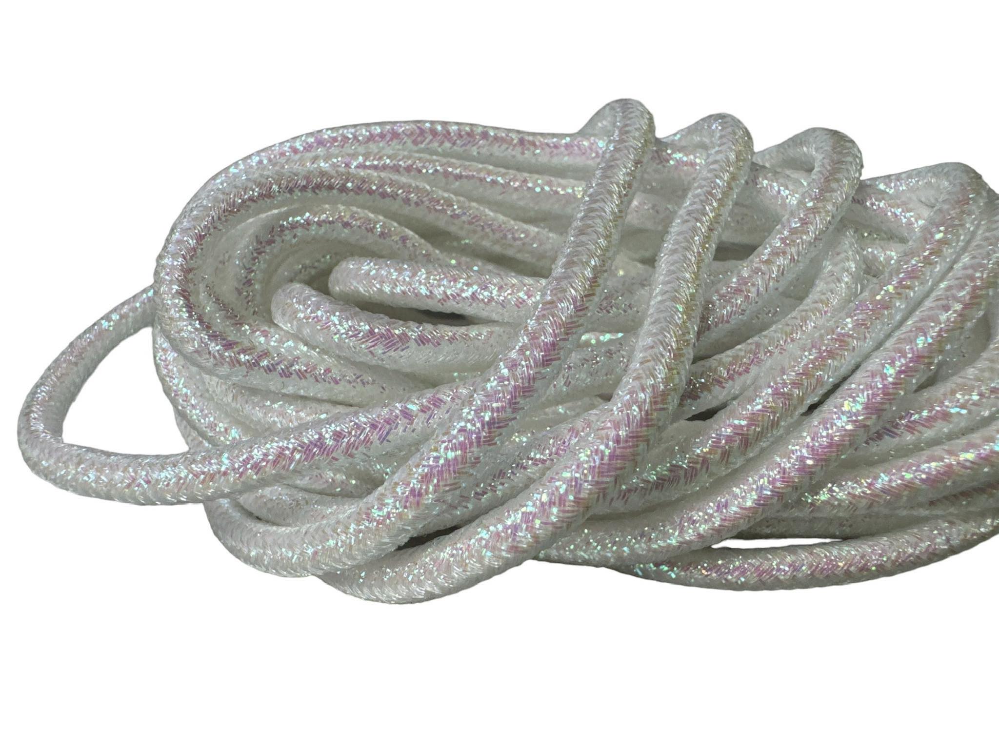 SZNURÓWKI ROUND LACES 180 CM WHITE PEARL