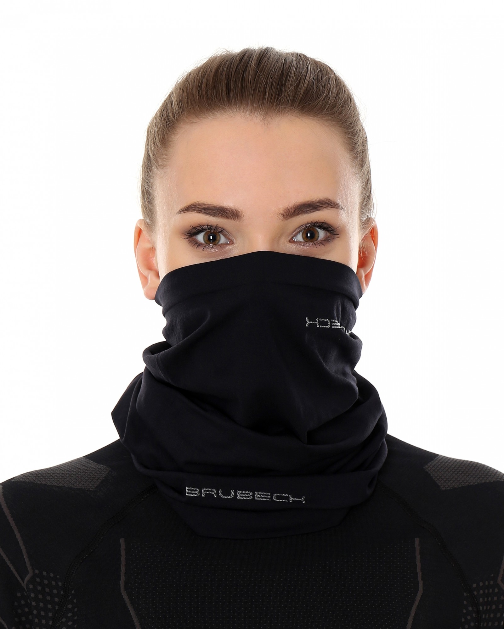 KOMIN TERMOAKTYWNY CHUSTA WIELOFUNKCYJNA BRUBECK ATHLETIC KM10350 CZARNY