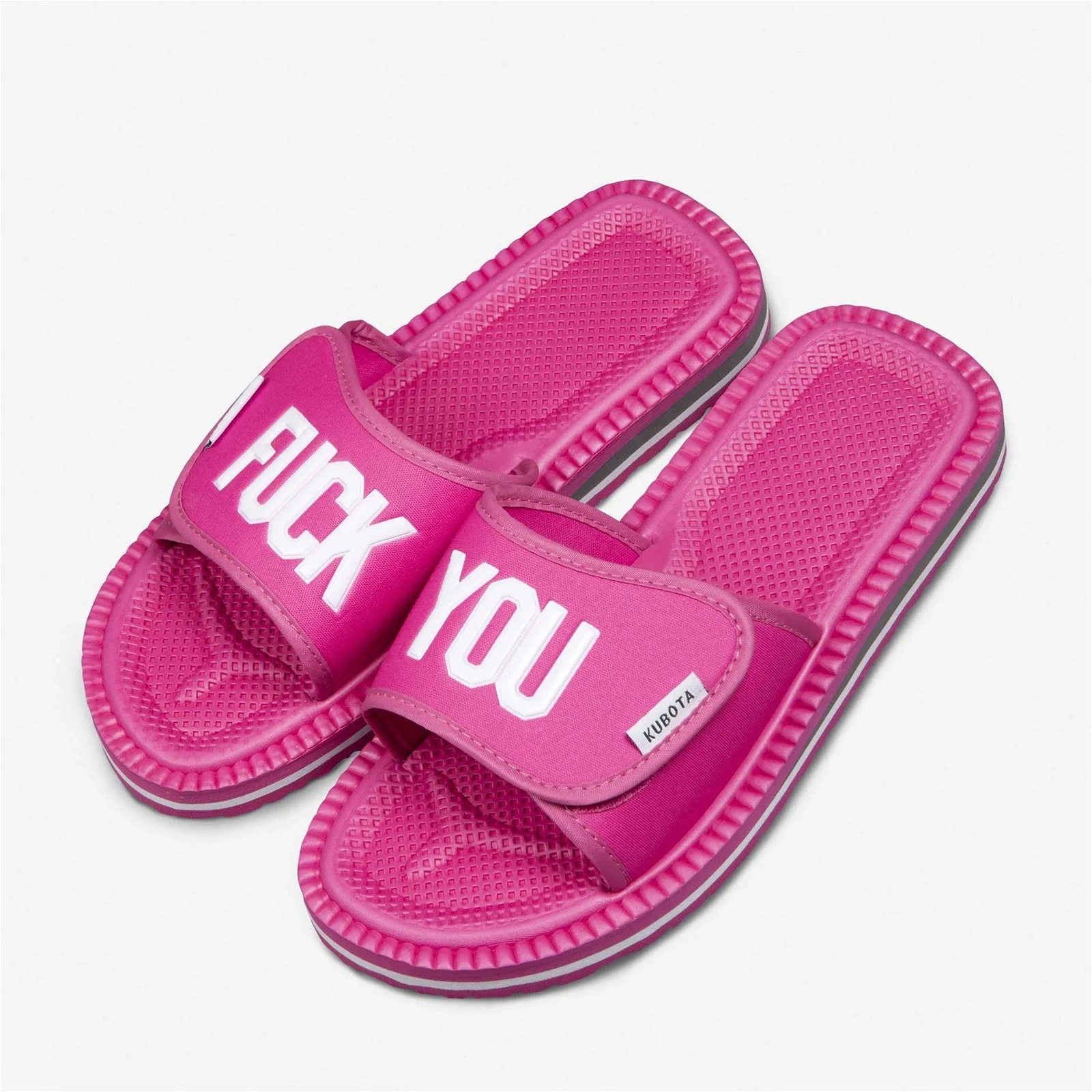 KLAPKI KUBOTA RZEP FUCK YOU RÓŻOWE