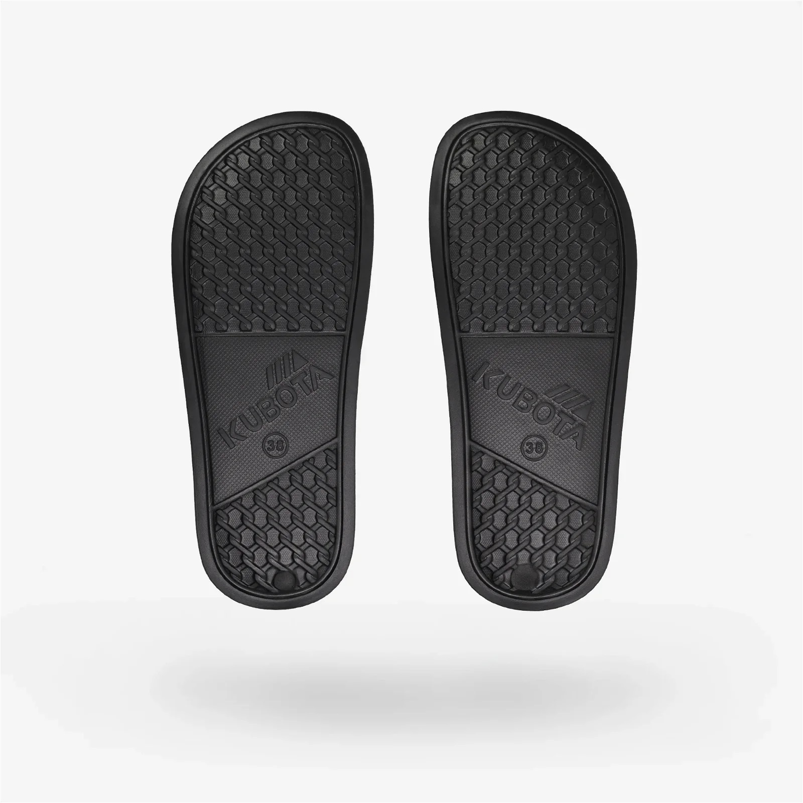 KLAPKI KUBOTA BASENOWE BASIC CZARNO TURKUSOWE