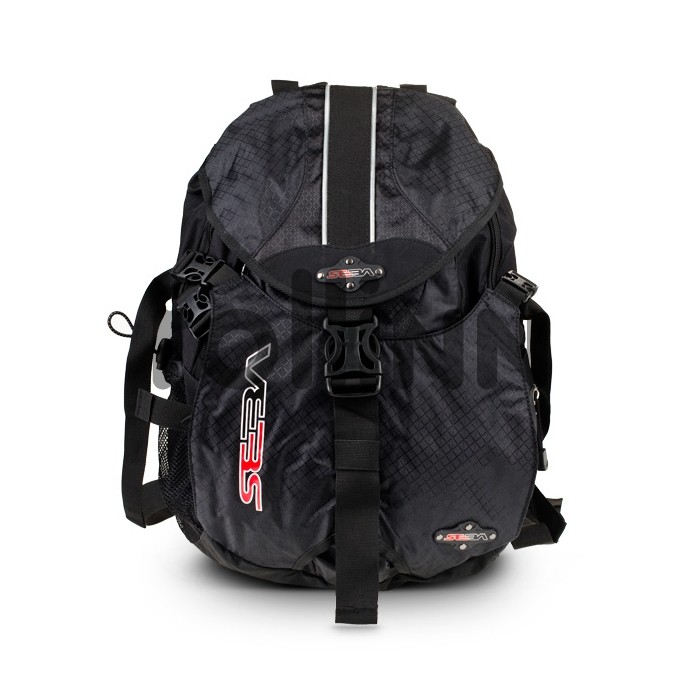 PLECAK SEBA BACKPACK SMALL NA ROLKI R.S MAŁY BLACK