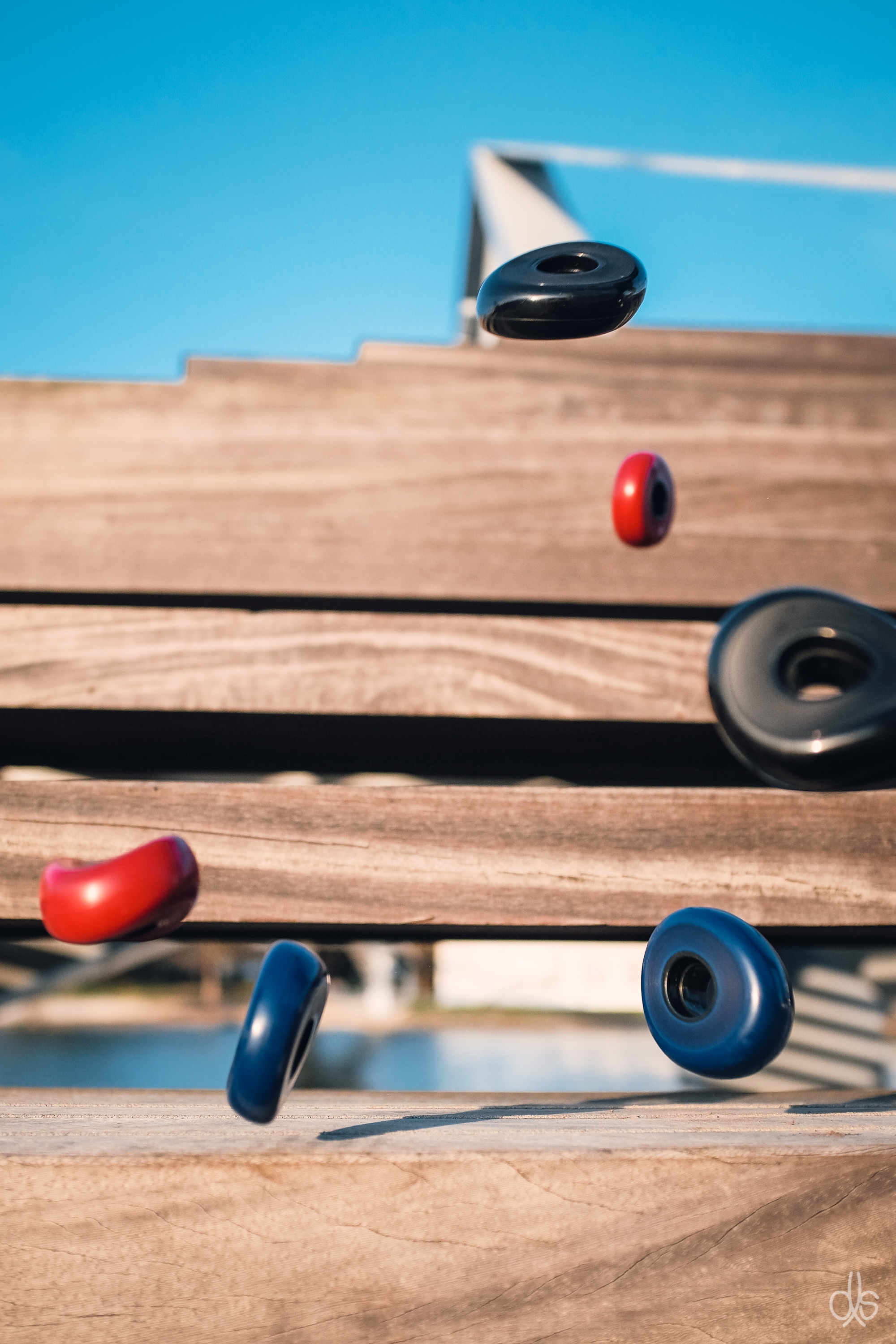 KOŁA FR SKATES STREET WHEELS ANTONY POTTIER BLACK 65MM / 88A X4