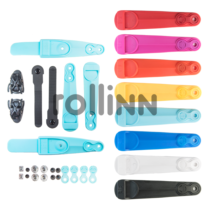 KLAMRA / KLAMRY 45 STOPNI FR SKATES FR DOUBLE STRAP L+R BLUE