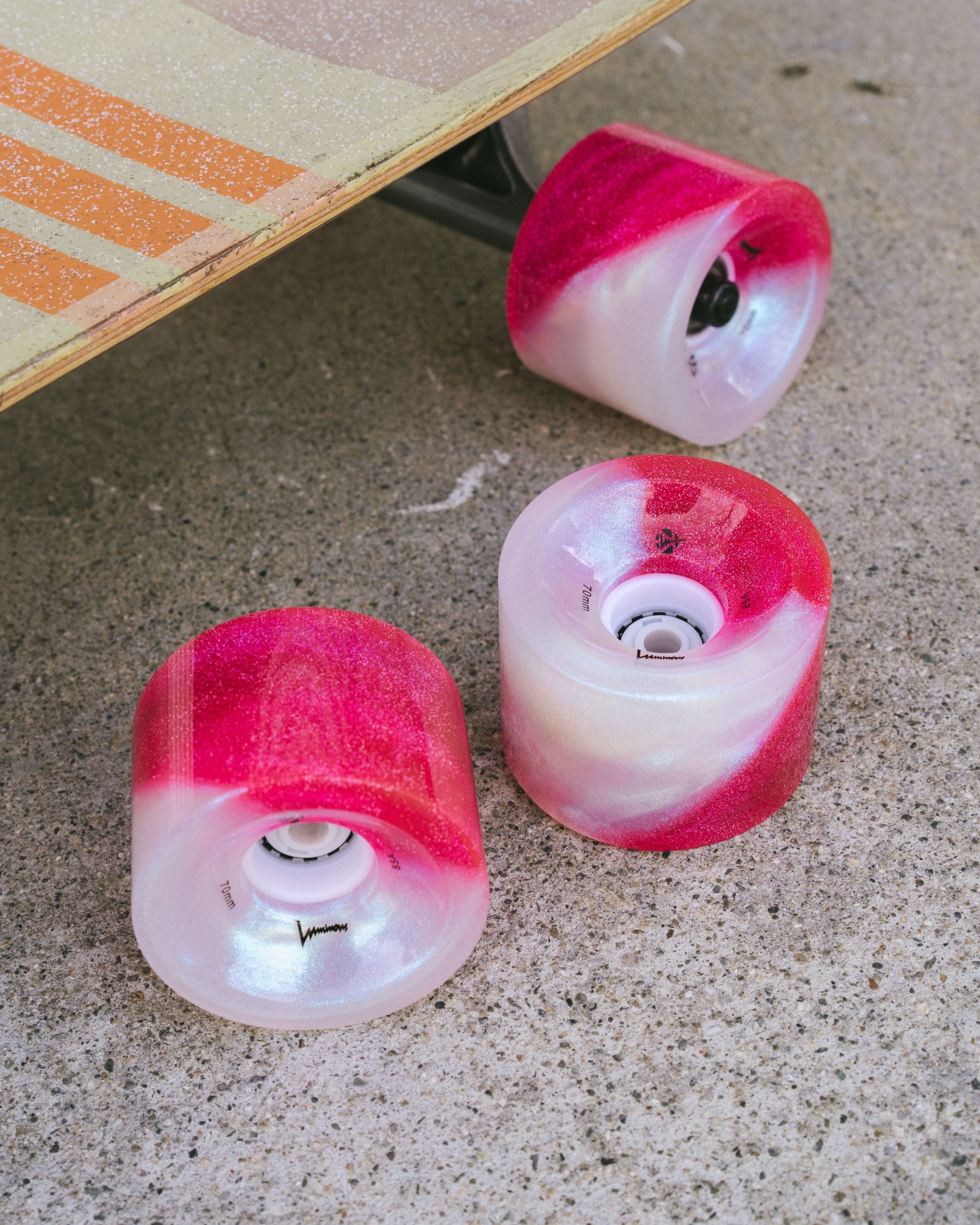 KOŁA LUMINOUS COTTON CANDY 80MM / 85A X1