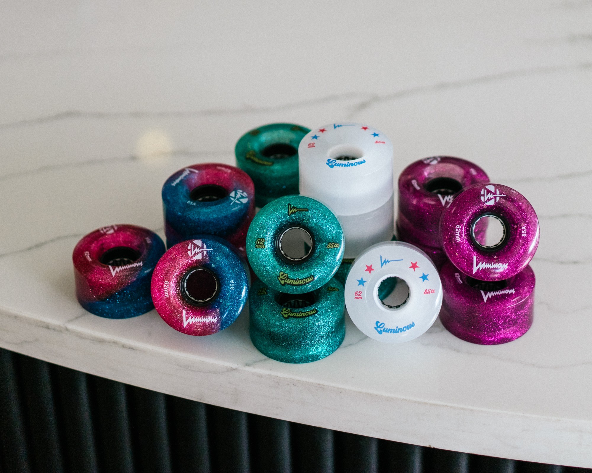 KOŁA LUMINOUS QUAD ŚWIECĄCE DO WROTEK PURPLE HAZE 62 MM / 85A X1