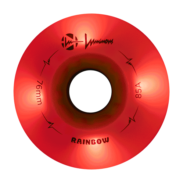 KOŁA LUMINOUS RAINBOW 80MM / 85A X1