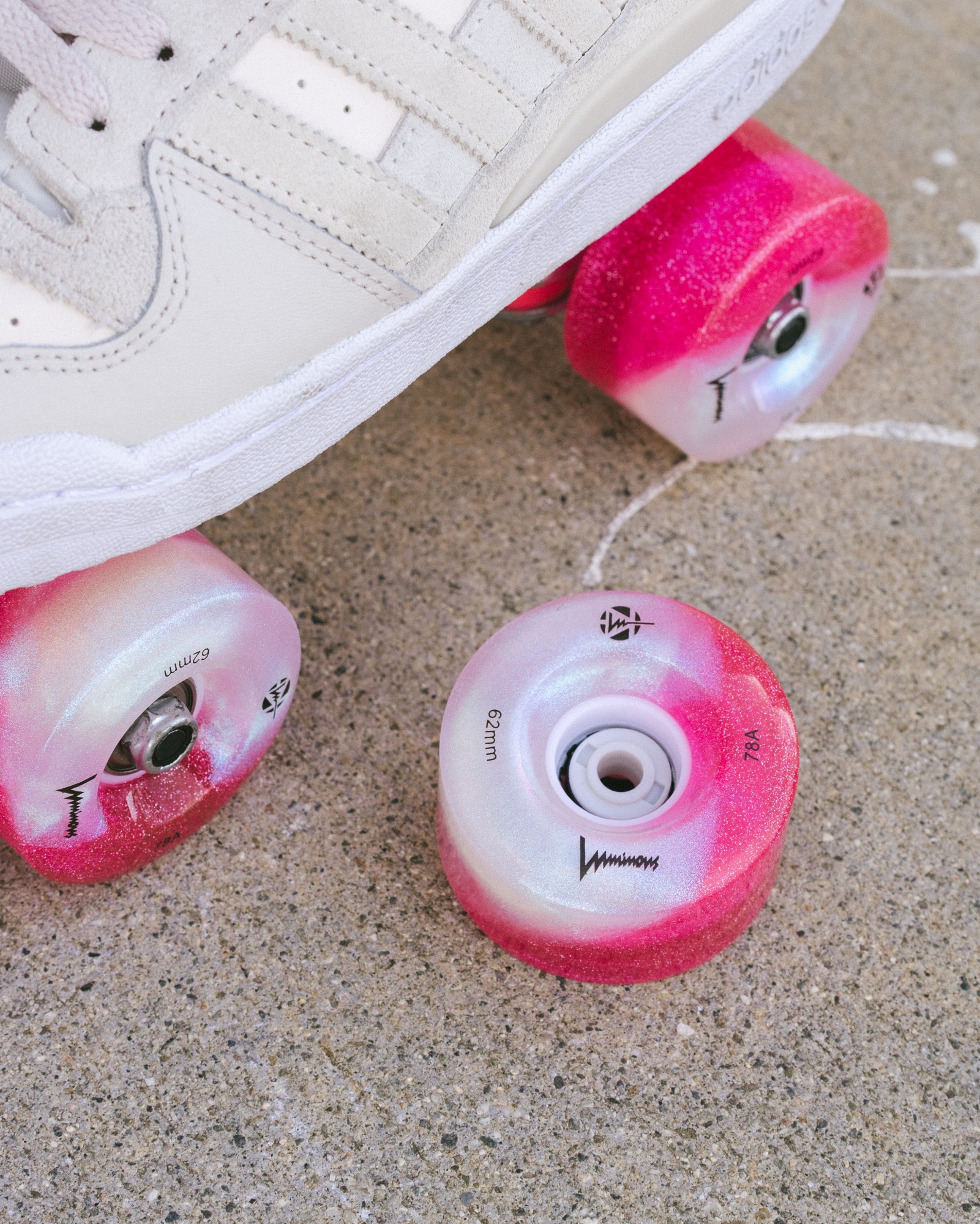 KOŁA LUMINOUS COTTON CANDY 72MM / 85A X1