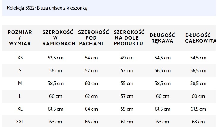 KUBOTA BLUZA UNISEX Z BEŻOWĄ KIESZONKĄ
