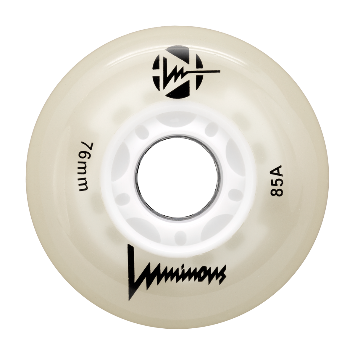 KOŁA LUMINOUS WHITE GLOW 76MM / 85A X1