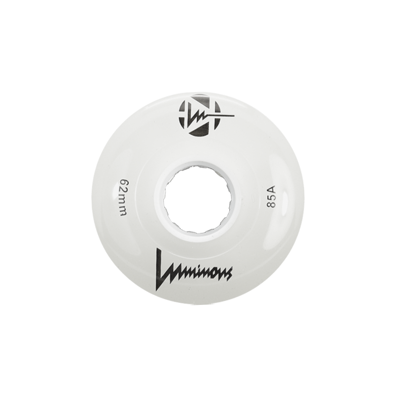 KOŁA LUMINOUS QUAD ŚWIECĄCE DO WROTEK WHITE 62 MM / 85A X1