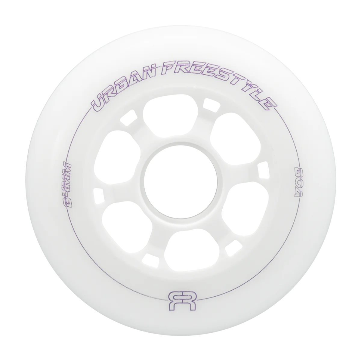 KOŁA FR SKATES URBAN FREESTYLE WHEELS WHITE 84MM / 82A X4