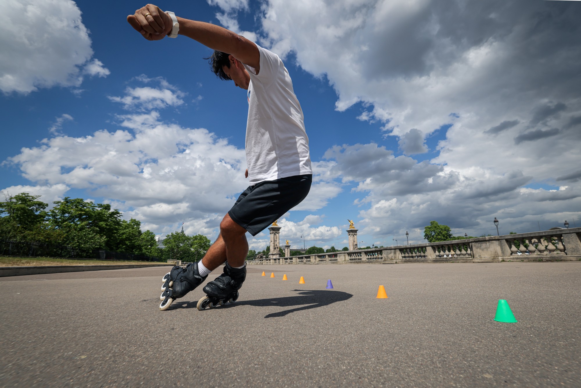 ROLKI ROLLERBLADE CROSSFIRE BLACK SLALOM SKATES