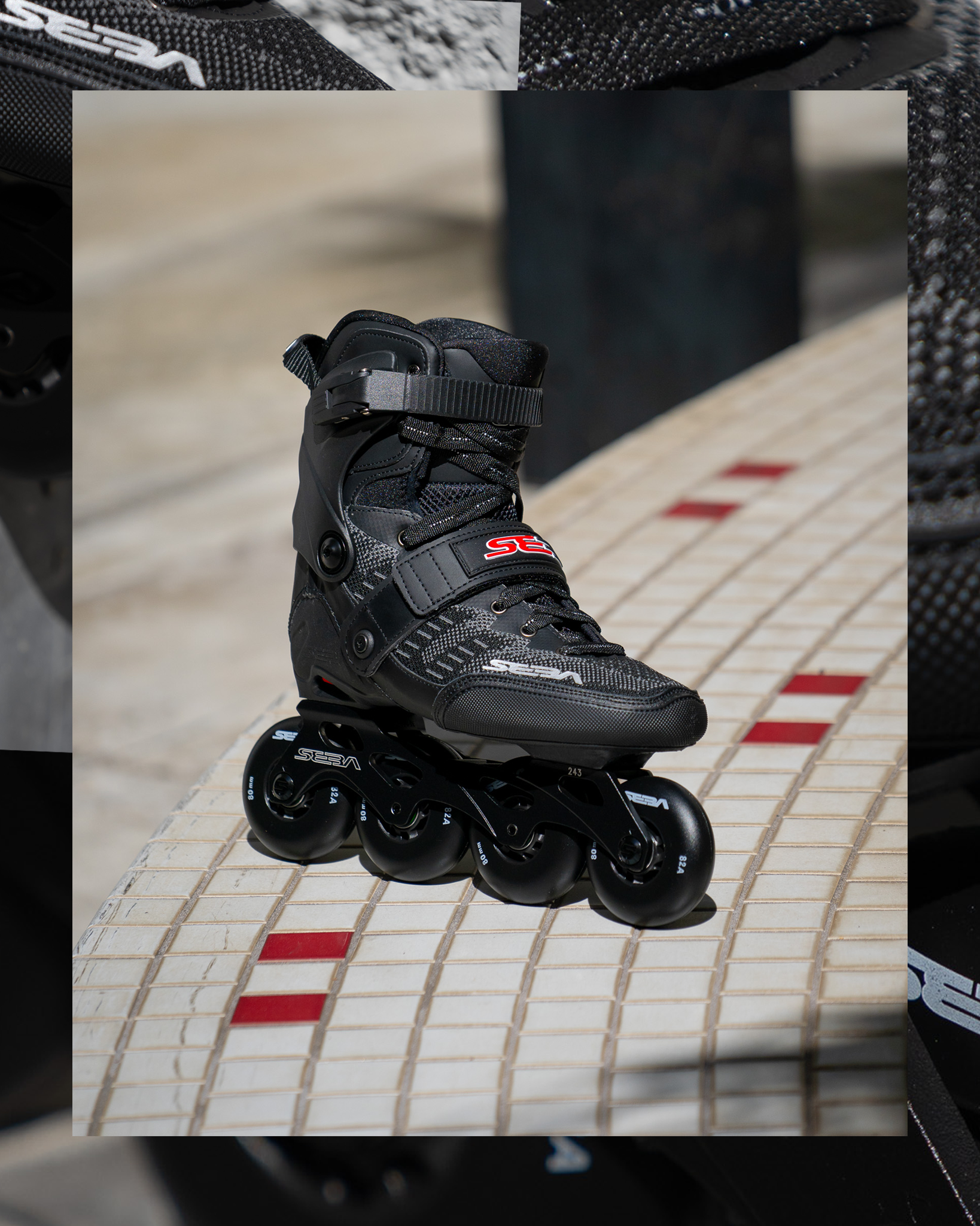 ROLKI SEBA GT 80 BLACK