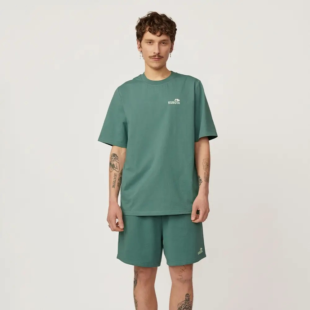 KUBOTA T-SHIRT SPORTOWY MOVE ZIELONY