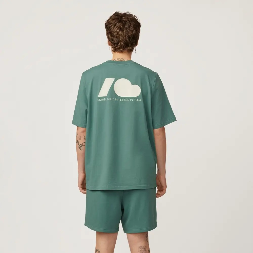 KUBOTA T-SHIRT SPORTOWY MOVE ZIELONY