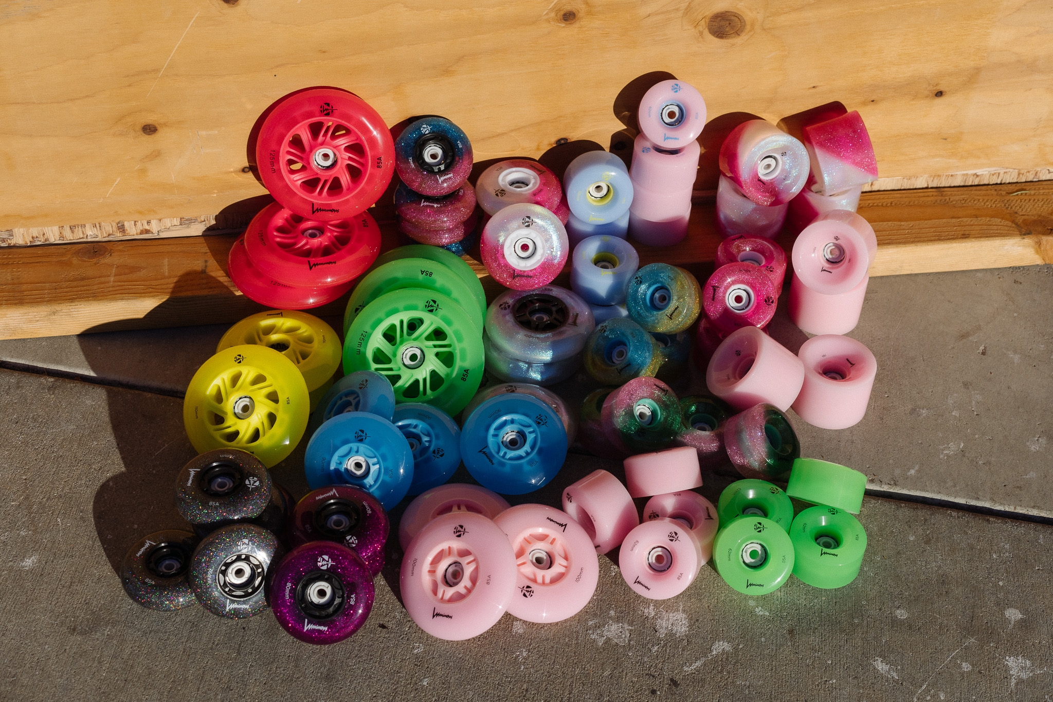 KOŁA LUMINOUS COTTON CANDY 76MM / 85A X1