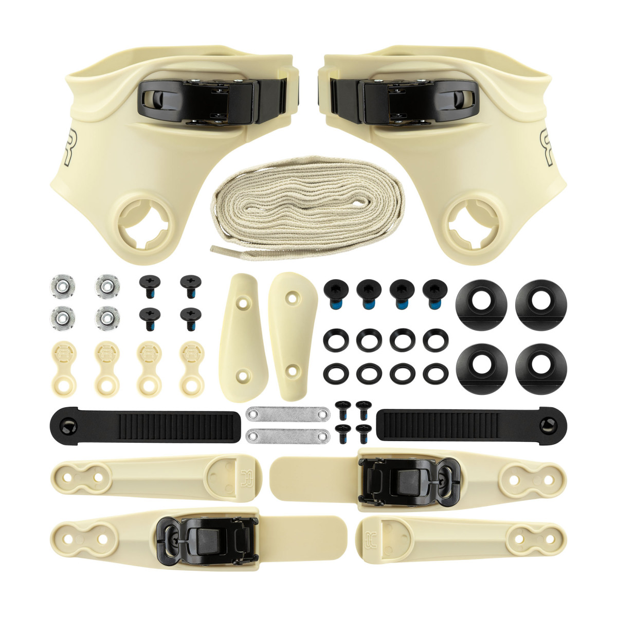 CUSTOM KIT FR SKATES SAND FR LOGO RATCHET BUCKLE