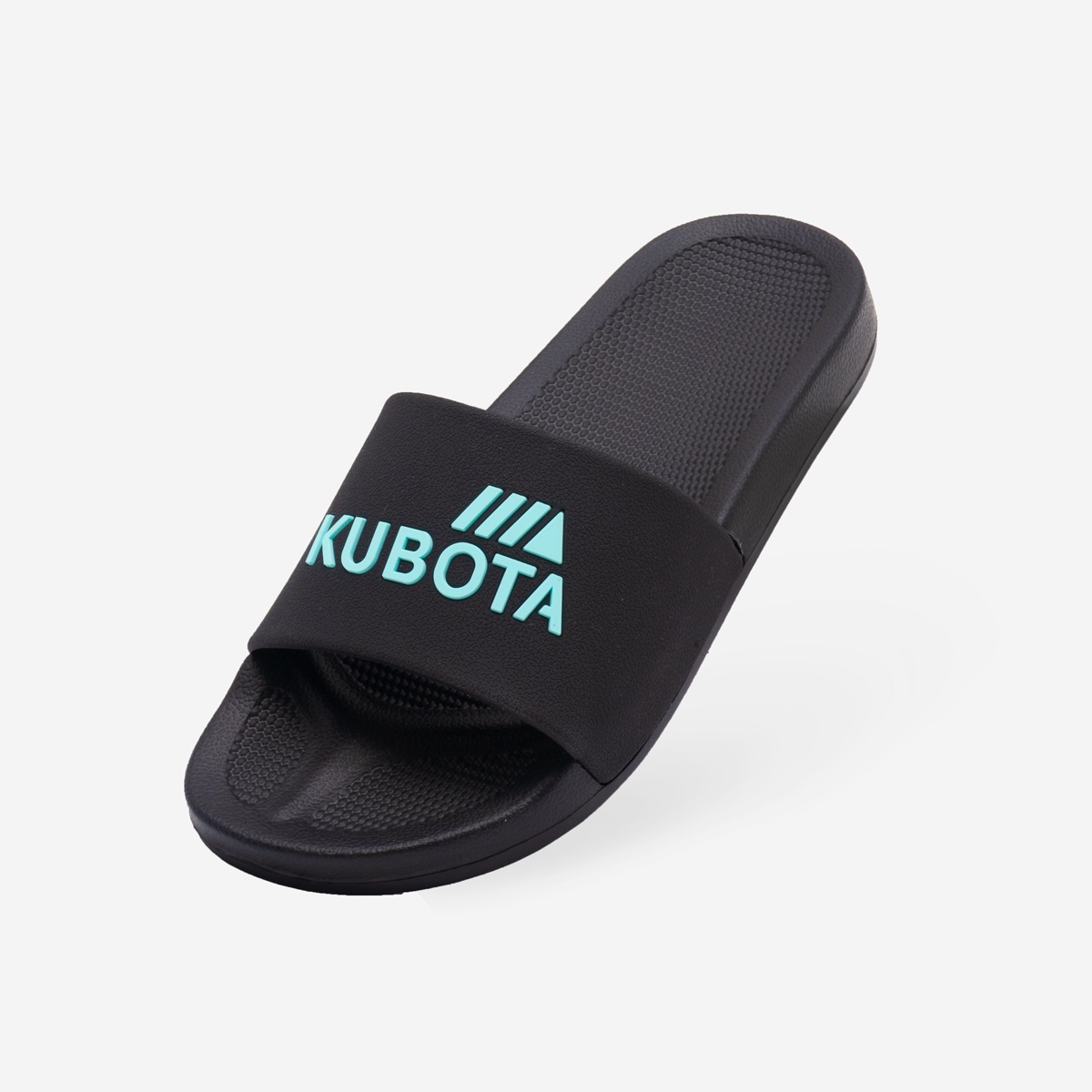 KLAPKI KUBOTA BASENOWE BASIC CZARNO TURKUSOWE