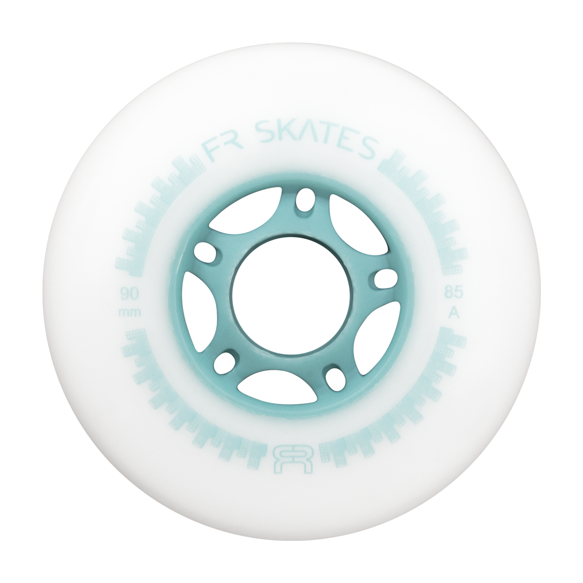 KOŁA FR SKATES DOWNTOWN WHITE BLUE 90MM / 85A X1