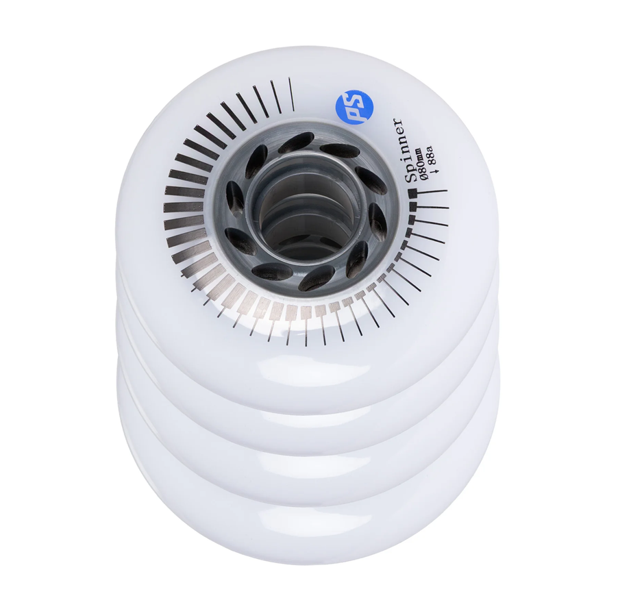 KOŁA POWERSLIDE SPINNER WHITE 80MM / 88A X4