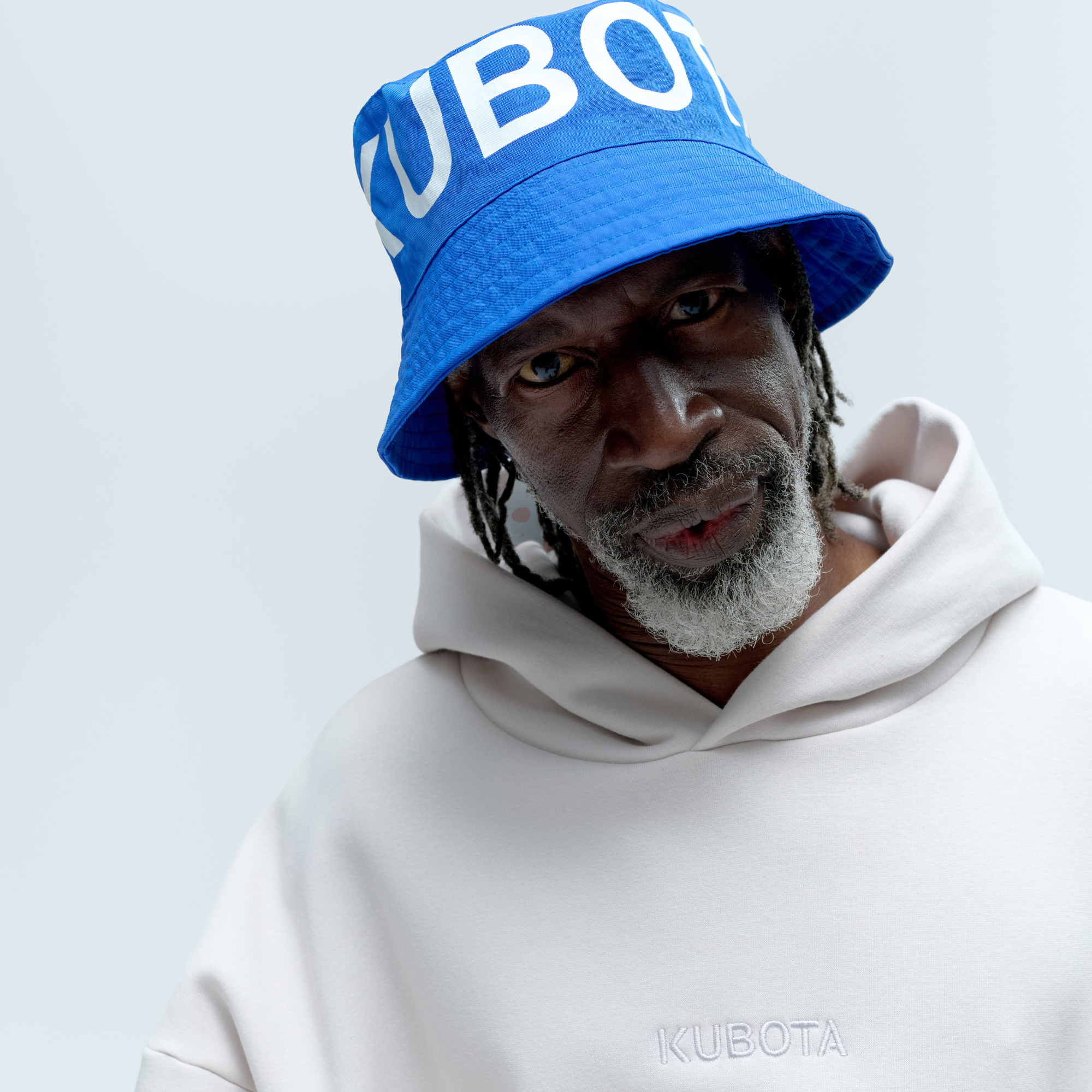 KUBOTA KAPELUSZ BUCKET HAT NYLONOWY KOBALTOWY