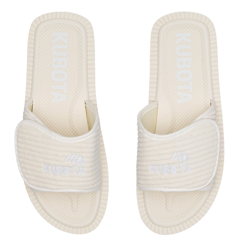 KLAPKI KUBOTA RZEP SZTRUKSOWE ECRU