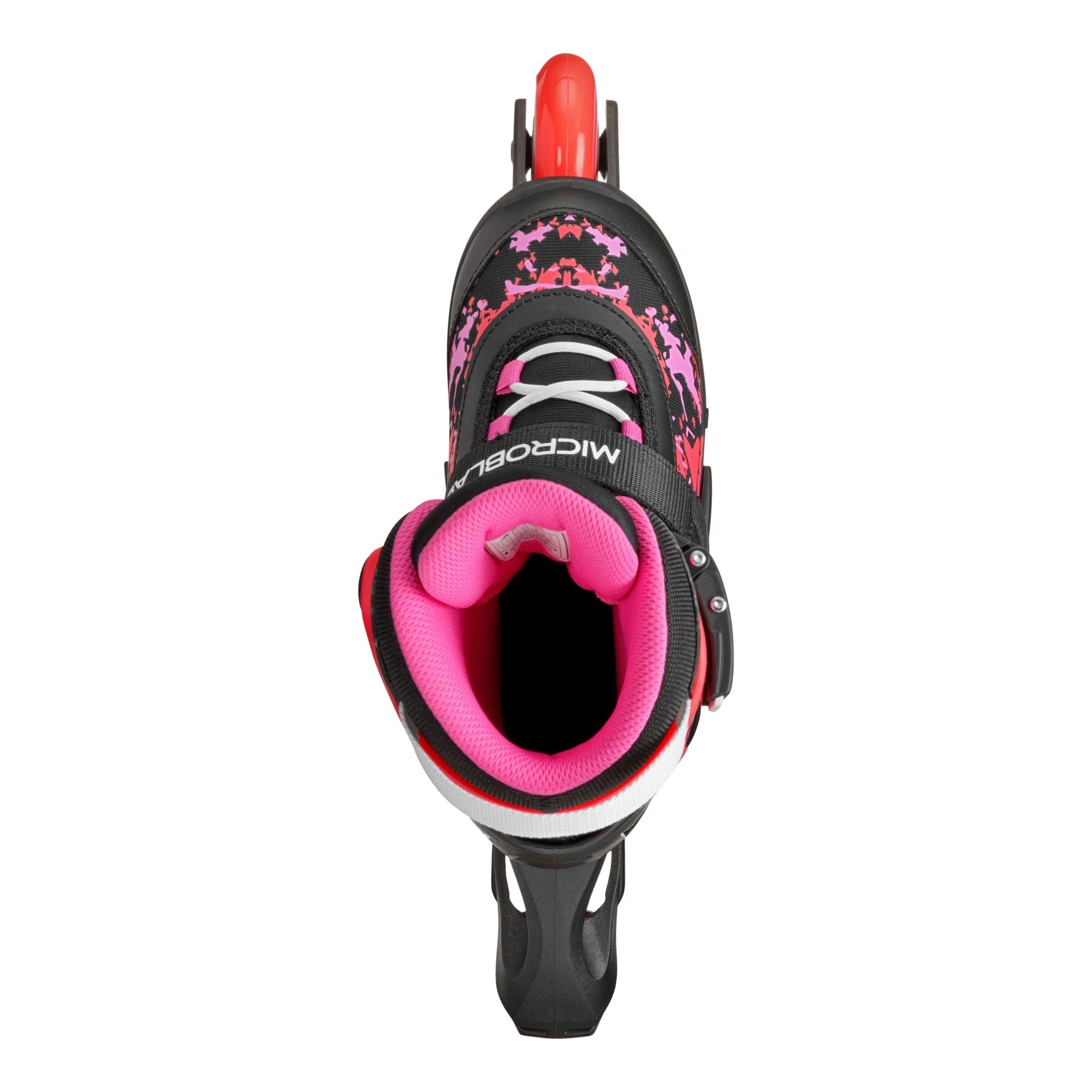 ROLKI ROLLERBLADE MICROBLADE SL BLACK / CORAL - ROLKI JUNIORSKIE REGULOWANE